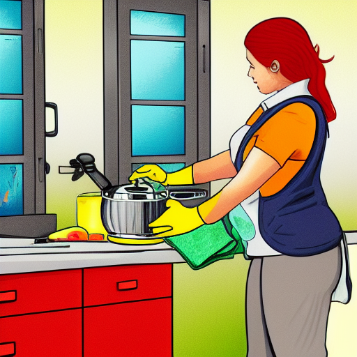 cleaning a pressure cooker